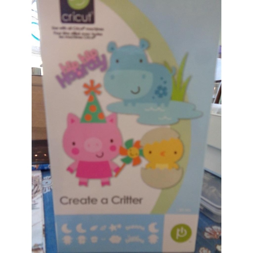 Cricut Die Cut Cartridge CREATE A CRITTER Scrapbooking
